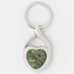 Cardinal keychain