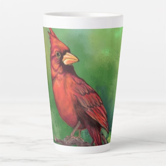 Cardinal Latte Mug (Front)