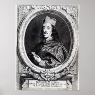 Cardinal Leopoldo de' Medici Poster