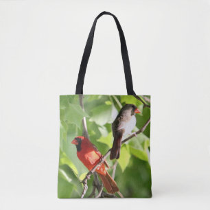 Cardinal Mates Tote Bag
