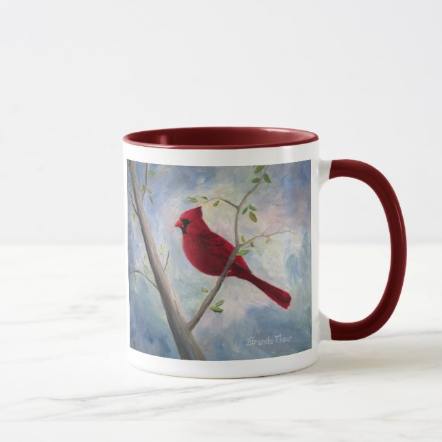 cardinal mug (Right)