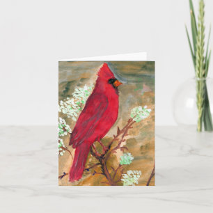 Cardinal Note Card