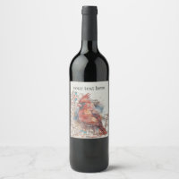 Cardinal on Virginia Road Map customizable