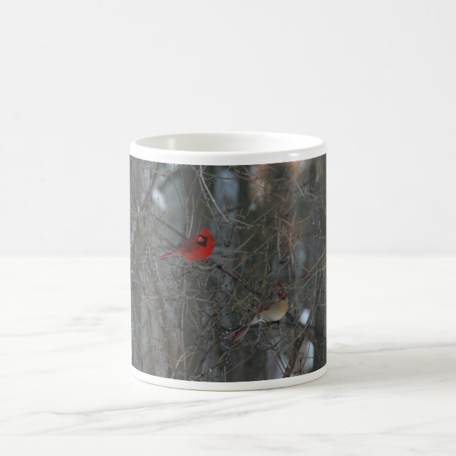 Cardinal Pair Coffee Mug (Center)