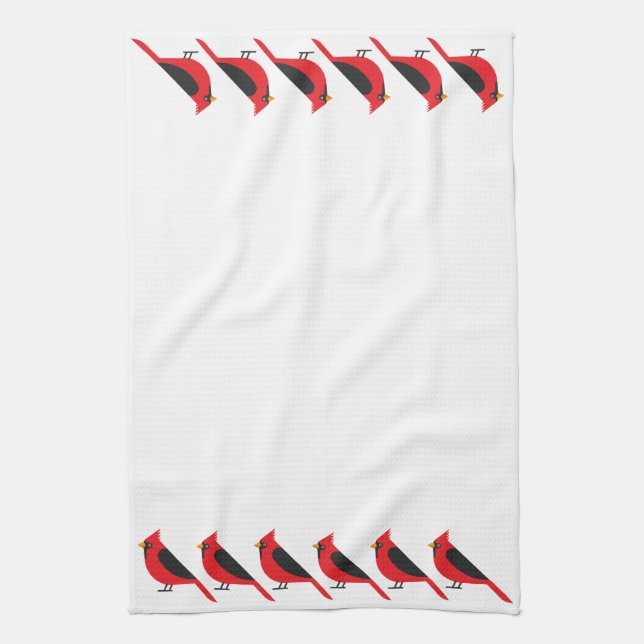 Cardinal Parade Kitchen Towel (Vertical)