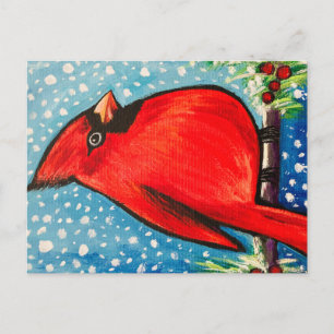 Cardinal Postcard