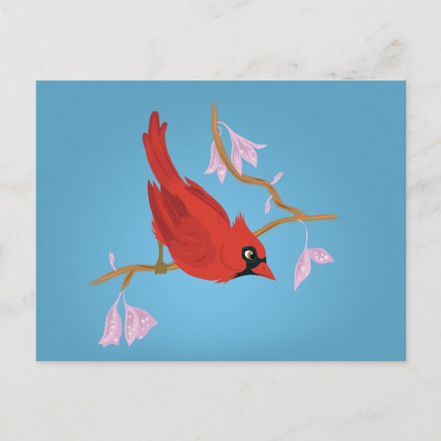 Cardinal Postcard (Front)