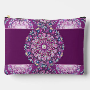 Cardinal red Rosace Accessory Pouch