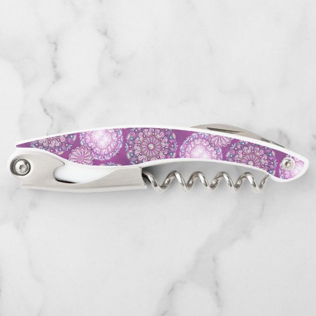 Cardinal Red Rosace Corkscrew (Front)