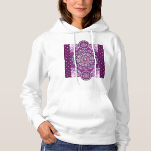 Cardinal Red Rosace Hoodie