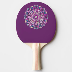 Cardinal Red Rosace Ping Pong Paddle