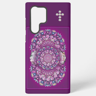 Cardinal Red Rosace Samsung Galaxy Case