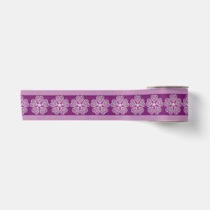 Cardinal red Rosace Satin Ribbon
