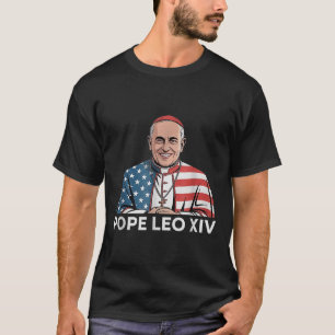 Cardinal Robert Francis Prevost Pope Leo Xiv Ameri T-Shirt