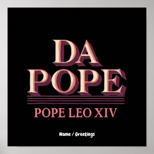 Cardinal Robert Prevost and the Rise of Pope Leo Poster