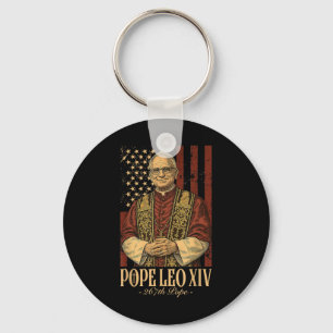 Cardinal Robert Prevost Pope Leo Xiv 1  Keychain