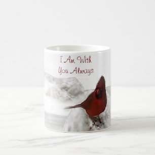 Cardinal Rouge "Je suis toujours avec toi" Mug