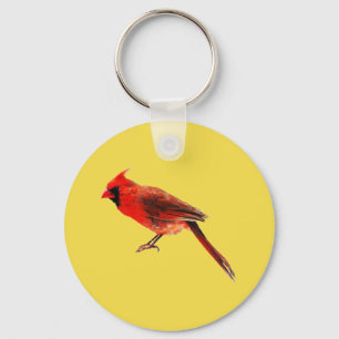 Cardinal(s) Keychain
