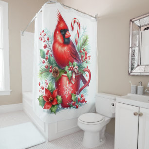 Cardinal Shower Curtain