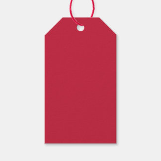 Cardinal (solid colour) gift tags