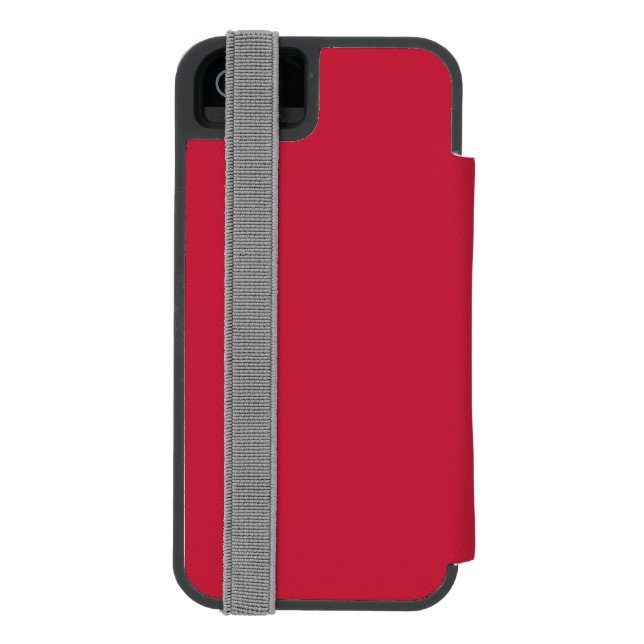 Cardinal (solid colour)  incipio iPhone wallet case (Folio Back)