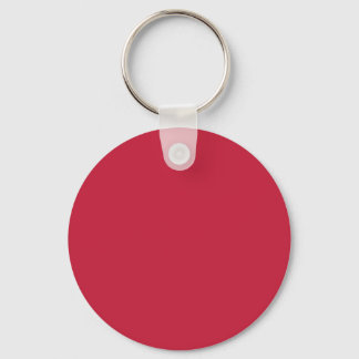 Cardinal (solid colour) keychain