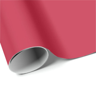 Cardinal (solid colour) wrapping paper