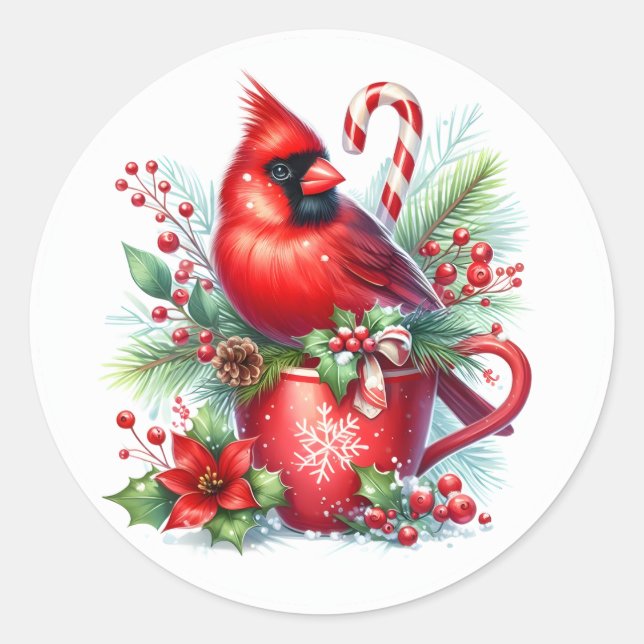 Cardinal Stickers (Front)