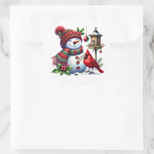 Cardinal Stickers (Bag)