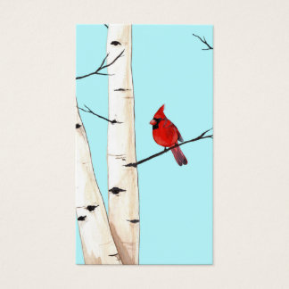 Cardinal Sympathy Funeral Memorial Prayer Card 