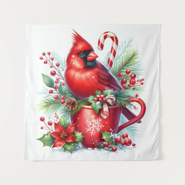 Cardinal Tapestry (Front)