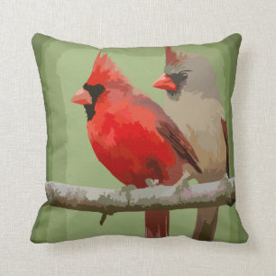 Cardinal Throw Pillow