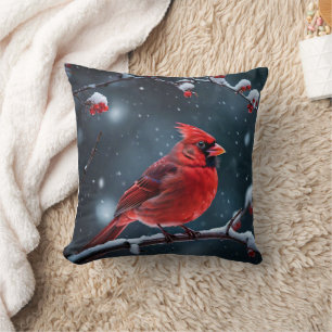 Cardinal Throw Pillow