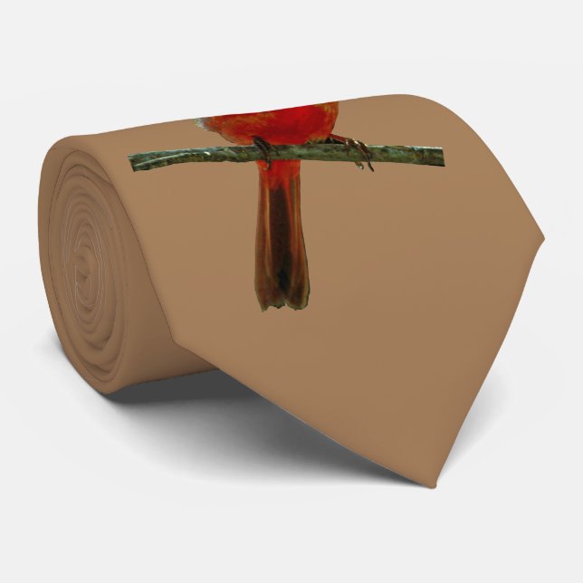 CARDINAL TIE (Rolled)
