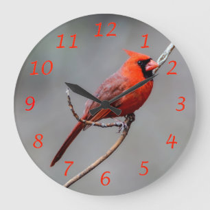 Cardinal Wall Clock