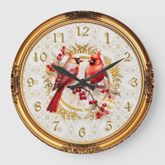 Cardinal Wall Clock (Front)