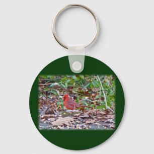 Cardinal Wild Songbird Series Keychain