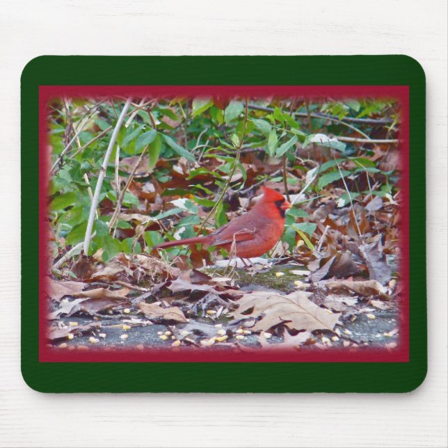 Cardinal Wild Songbird Series Mouse Pad (Front)