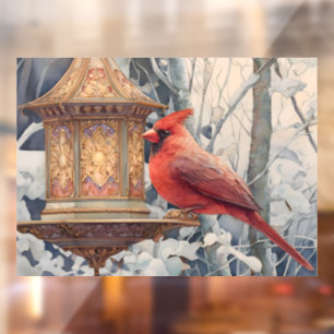 Cardinal Window Cling