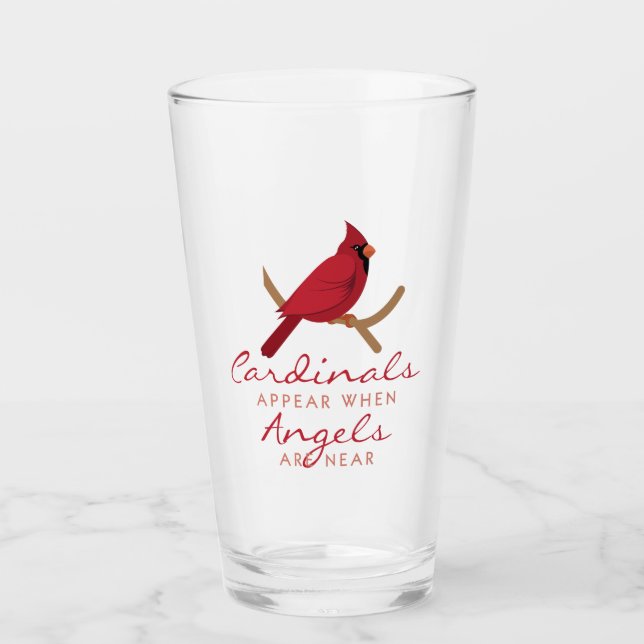 Cardinals Appear Glass (Front)