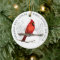Cardinals Appear When Angels Are Near Ornament