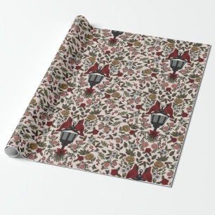 Cardinals & Candlelight Wrapping Paper