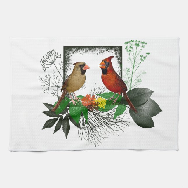 Cardinals Coin Cuisine Serviette (Horizontal)