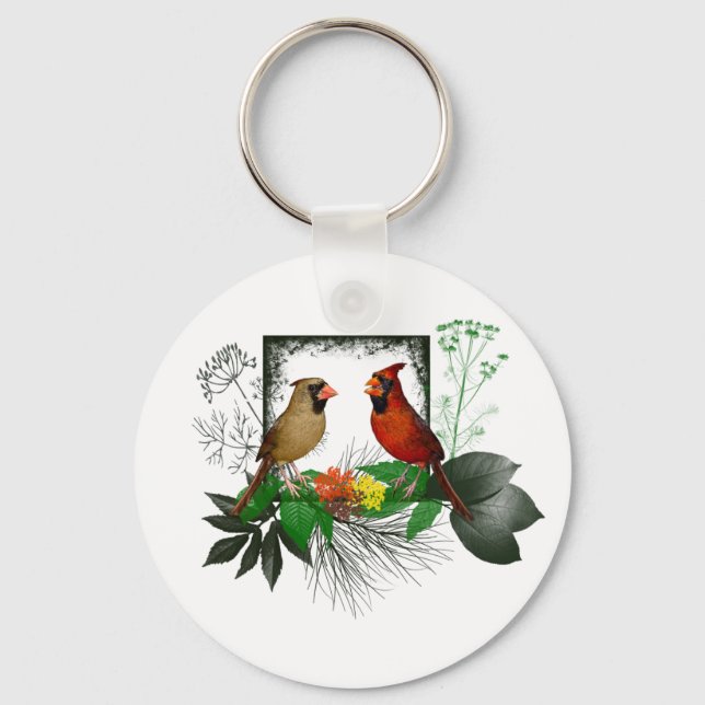 Cardinals Corner Keyring (Front)