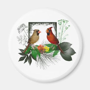 Cardinals Corner Magnet
