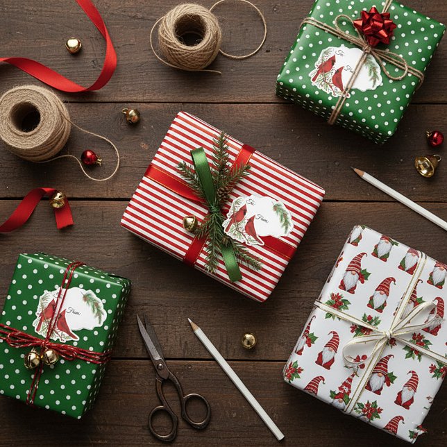 Cardinals gift tags (Creator Uploaded)