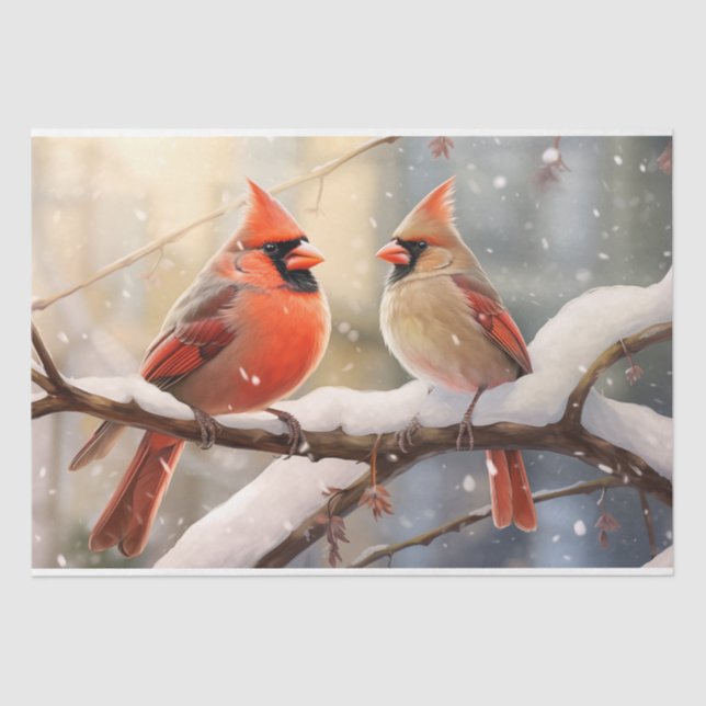 Cardinals Tissue Paper (Front)