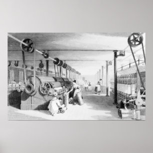 Carding, Drawing and Roving Poster