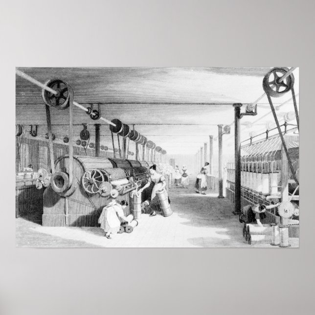 Carding, Drawing and Roving Poster (Front)