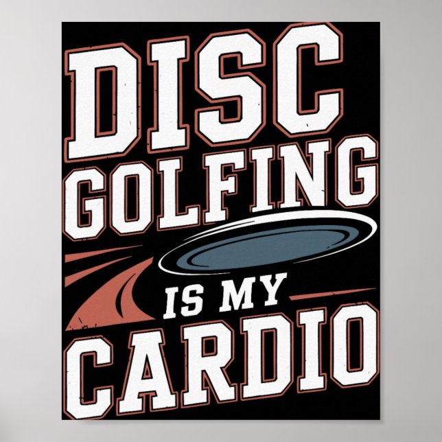Cardio Disc Golf  Poster (Front)